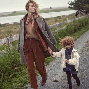 DÔEN Atherton Pant in Terra di Siena corduroy NWT